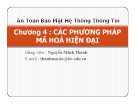 Bài giảng An toàn bảo mật hệ thống thông tin: Chương 4 - GV. Nguyễn Minh Thành