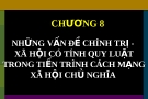 Bài giảng Triết học Mác - Lênin: Chương 8