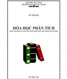 Giáo trình Hóa học phân tích: Phần 2 - Lê Thị Mùi