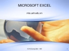 Bài giảng Microsoft excel - Võ Hà Quang Định