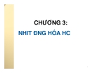 Bài giảng môn Hóa Đại Cương: Chương III -  Nguyễn Văn Hiền