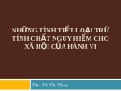 Bài giảng Luật Hình sự: Bài 11 -  ThS. Vũ Thị Thúy