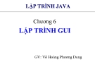 Bài giảng Lập trình Java cơ bản: Chương 6 - GV. Võ Hoàng Phương Dung