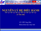 Bài giảng Nguyên lý hệ điều hành: Chương 2 - GV. Đặng Quang Hiển