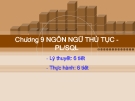 Bài giảng Cơ sở dữ liệu quan hệ và SQL: Chương 9 - CĐ CNTT Hữu nghị Việt Hàn