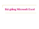 Bài giảng Microsoft Excel (tt)