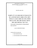 Luận án tiến sĩ kỹ thuật: Nghiên cứu xác định một số tham số về mưa góp phần hoàn thiện công thức tính lưu lượng thiết kế công trình thoát nước nhỏ trên đường trong điều kiện khí hậu Việt Nam