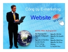 Thuyết trình: Công cụ E-marketing - Website
