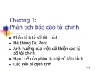 Bài giảng Quản trị tài chính - Chương 3: Phân tích báo cáo tài chính