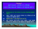 Bài giảng Kế toán chi phí - Chương 5: Kế toán CPSX và tính giá thành SP theo CP định mức