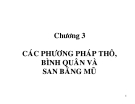 Bài giảng Dự báo kinh doanh - Chương 3: Các phương pháp thô, bình quân và san bằng mũ