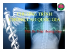 Bài giảng Chương trình chống lao quốc gia - ThS.Bs Trần Hoàng Duy