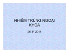 Bài giảng Nhiễm trùng ngoại khoa
