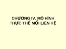 Bài giảng Quản trị cơ sở dữ liệu - Chương 4: Mô hình thực thể mối liên hệ
