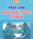 Điều khoản thi hành hành nghề y, dược tư nhân: Phần 1