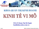 Bài giảng Kinh tế vi mô: Bài 10 - Đoàn Thị Mỹ Hạnh