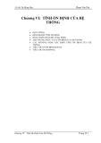 Bài giảng Cơ sở tự động học: Chương 6 - Phạm Văn Tấn