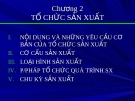 Bài giảng Quản trị sản xuất - Chương 2: Tổ chức sản xuất