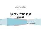 Bài giảng Nguyên lý thống kê kinh tế - GV. Lê Trần Thiên Ý