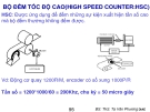 Bài giảng Bộ đếm tốc độ cao (High speed counter:HSC) - BS.ThS. Tạ Văn Phương