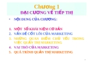 Bài giảng Marketing Quốc tế - Chương 1: Đại cương về tiếp thị