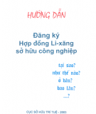 Phương pháp đăng kí sáng chế, giải pháp hữu ích: Phần 1