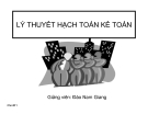 Bài giảng Lý thuyết hoạch toán kế toán - GV. Đào Nam Giang