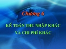 Bài giảng Kế toán doanh nghiệp: Chương 6 - Nguyễn Thị Vân Anh
