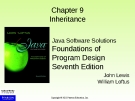 Lecture Java: Chapter 9