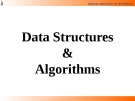 Lecture Data Structures  &  Algorithms: Chapter 6