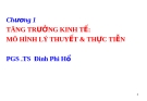 Bài giảng Kinh tế phát triển: Chương 1 - PGS .TS  Đinh Phi Hổ