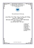 Tiểu luận Quản trị chất lượng: Tích thực trạng áp dụng hệ thống quản lý chất lượng ISO 9001:2008 tại Công Ty DSG Viet Nam