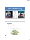 Bài giảng Chính sách phát triển: Bài 20 - Châu Văn Thành