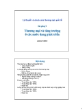 Bài giảng Chính sách ngoại thương: Bài 9 - James Riedel