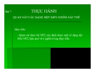 Bài giảng Sinh học 12 bài 7: Thực hành quan sát các dạng đột biến số lượng nhiễm sắc thể