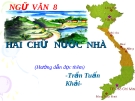 Bài 17: Hai chữ nước nhà - Bài giảng Ngữ văn 8