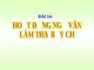 Bài 17: Hoạt động ngữ văn - Làm thơ 7 chữ - Bài giảng Ngữ văn 8