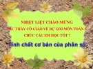 Bài giảng Toán 5 chương 1 bài 2: Ôn tập Tính chất cơ bản của phân số