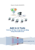 Add-in A-Tools: Trích lọc dữ liệu và tạo báo cáo động trong Microsoft Excel - ThS. Nguyễn Duy Tuân