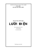 Bài giảng môn học Lưới điện - ĐH Kỹ thuật Công nghiệp