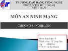 Báo cáo An ninh mạng: Nghe lén