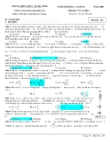 Đề thi thử Đại học, Cao đẳng môn Vật lý năm 2008 (Mã đề 252) - THPT Chuyên Hà Tĩnh