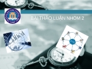 Bài thảo luận nhóm: Chi đơn đặt hàng kế toán đơn vị sự nghiệp