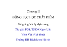 Bài giảng Vật lý đại cương: Chương 2 - PGS.TS. Đỗ Ngọc Uấn