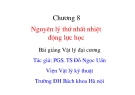 Bài giảng Vật lý đại cương: Chương 8 - PGS.TS. Đỗ Ngọc Uấn