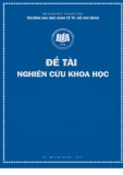 Đề tài nghiên cứu khoa học: Độ nhạy cảm dòng tiền của việc nắm giữ tiền mặt bằng chứng tại các công ty Việt Nam