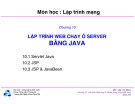 Bài giảng môn Lập trình mạng: Chương 10 - TS. Nguyễn Văn Hiệp