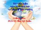 Bài tiểu luận môn Sinh thái học và bảo vệ môi trường: Sử dụng phân bón và hóa chất trong nông nghiệp