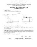 Đề thi & đáp án lý thuyết Điện tử công nghiệp năm 2012 (Mã đề LT7)