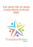 Các phím tắt sử dụng trong Word và Excel